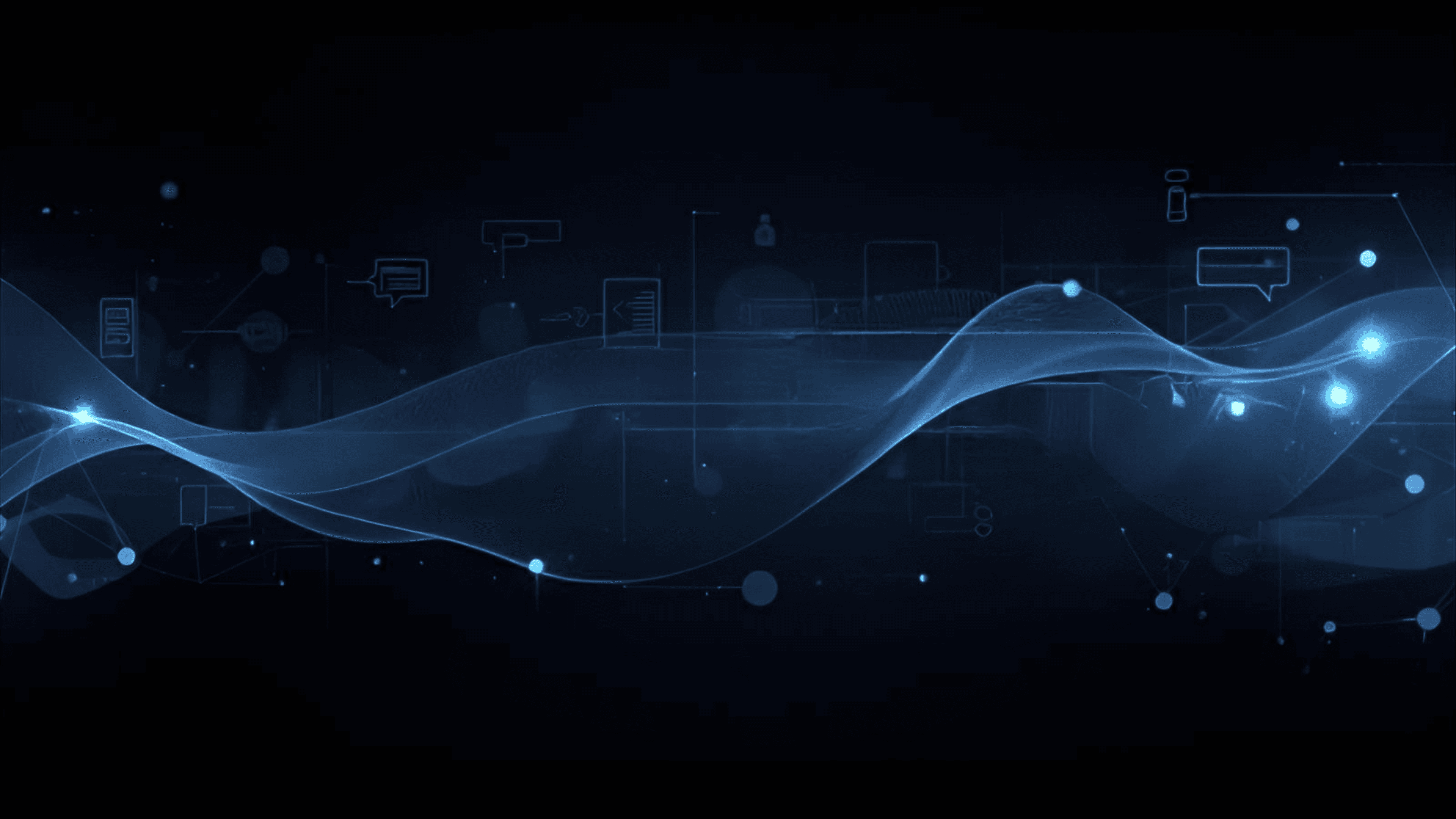 High-Tech Digital Banner Background